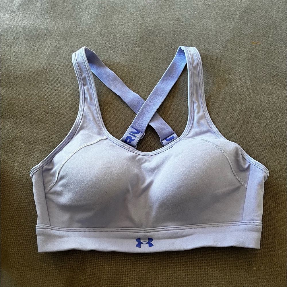 Underarmour purple sports bra